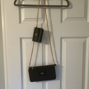 COACH wallet crossbody